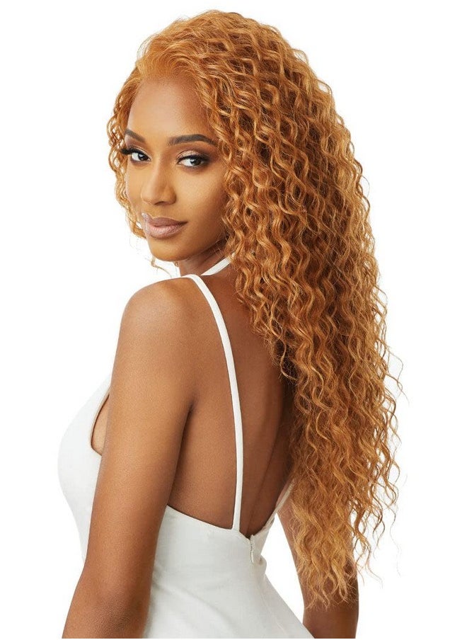 Outre - Perfect Hair Line Synthetic 13X6 Hd Lace Front Wig - Ariella (1B Off Black) - Image 1