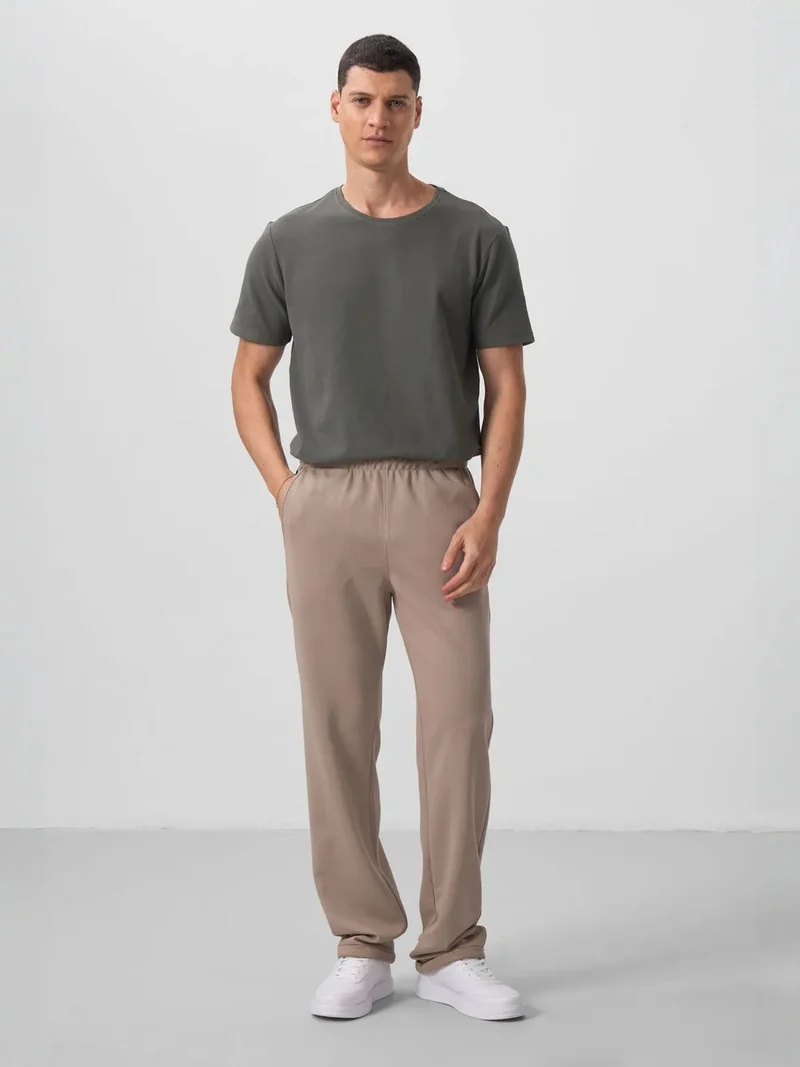 تومي لايف TOMMY Men's Wide-Leg Pull-On Trousers