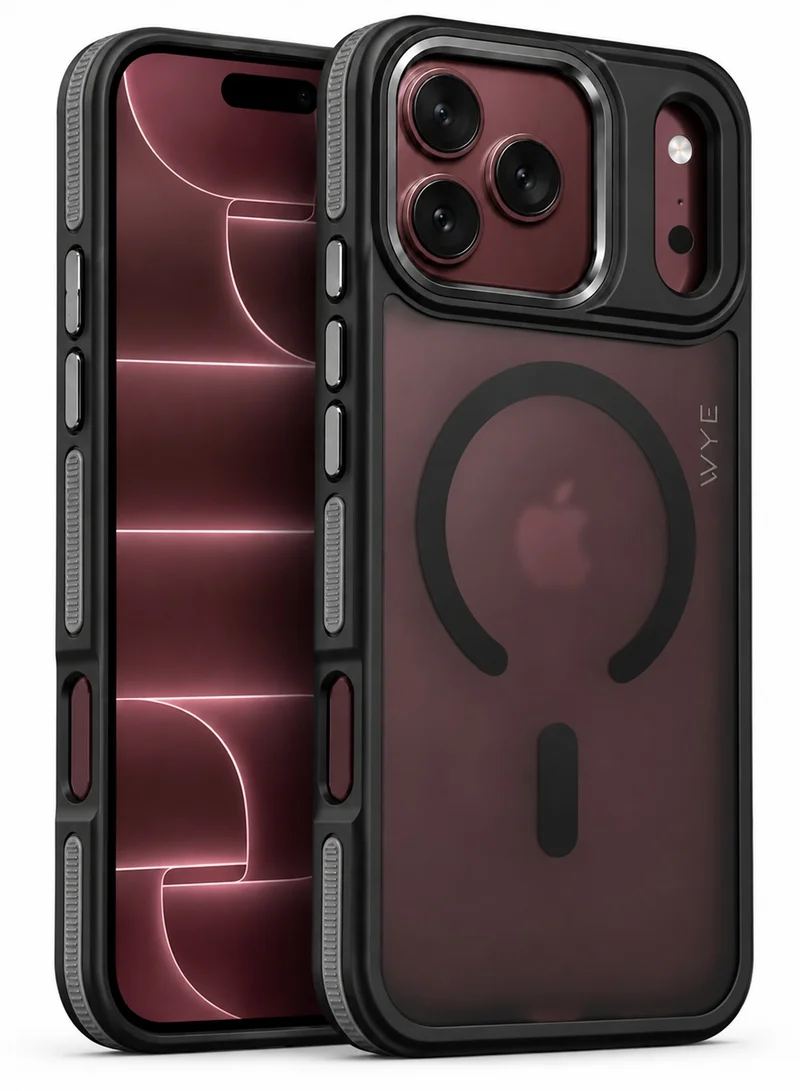 واي كفر لجهاز iPhone 18 Pro Max | حماية كاملة 360 درجة ضد الصدمات | جراب مغناطيسي متوافق مع MagSafe بظهر شفاف | حماية الكاميرا والشاشة بتصميم نحيف وفاخر