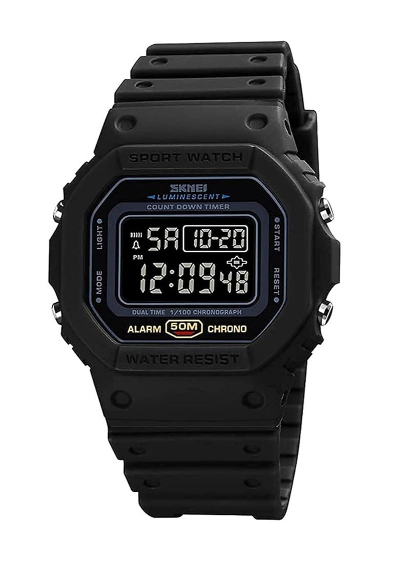SKMEI SKMEI 1628 Black Sports Watch  - Image 1