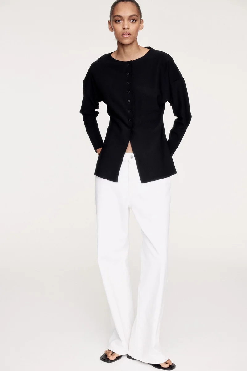 H&M Waisted cardigan