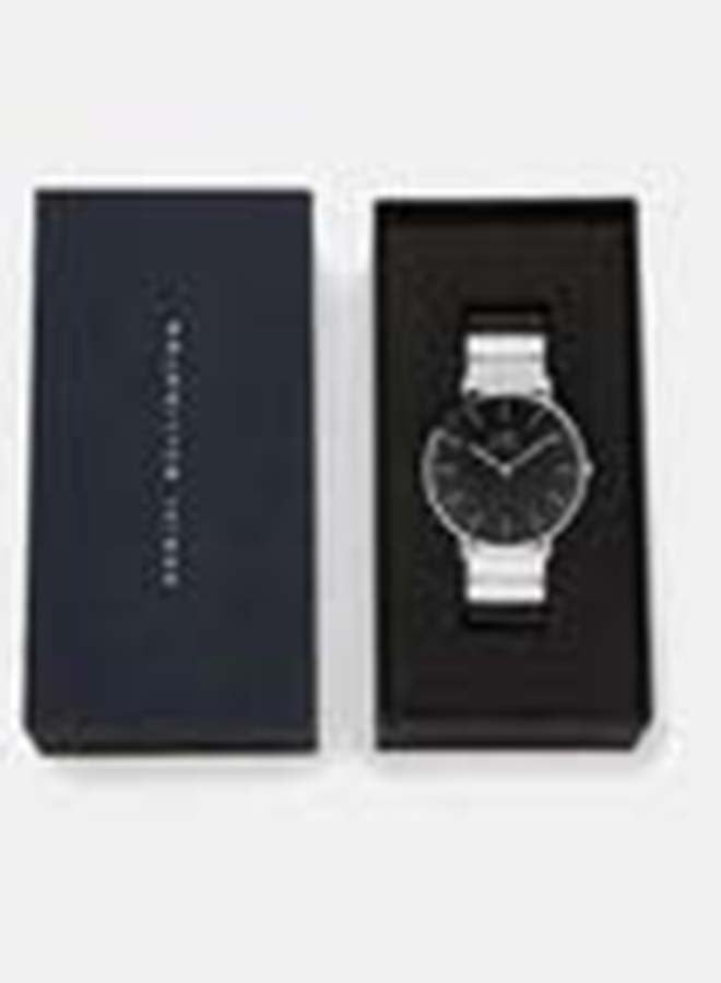 DANIEL WELLINGTON GW CLASSIC SLV CS BLK DL QTZ 40 MM SS Q424 - Image 3