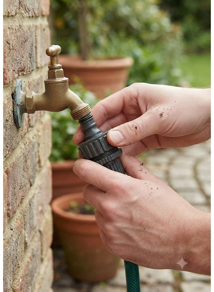 Beorol-3/4" Garden Tap Connector Adapter And 1"-3/4" Reducer - Image 2