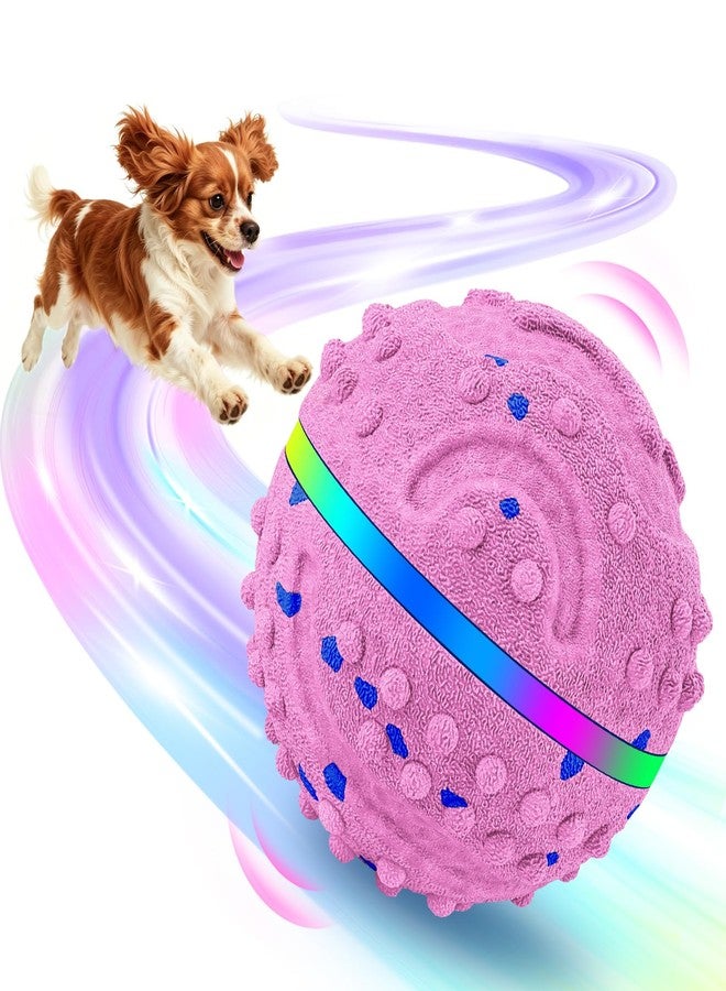 Vizbrite Interactive Dog Toys, Waterproof Smart Dog Ball, Rechargeable Moving Bouncing Dogs Ball with RGB Lights, 3 in 1 Play Modes Keeps Dogs Busy, E-TPU Material for Small Medium Dogs - Image 1