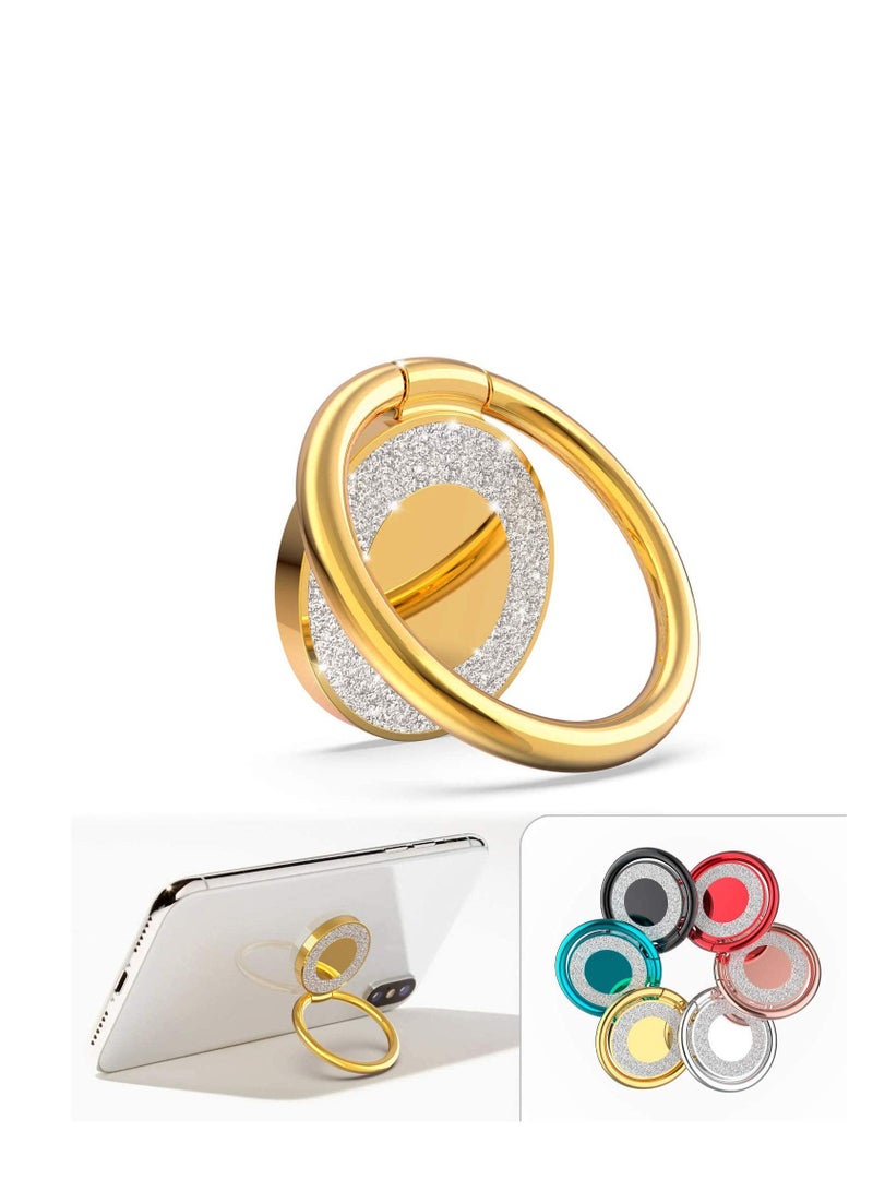 SYOSI Water droplets shape,Phone Ring Holder Stand Finger Grip Stand Holder Ring 360 Rotate and 180 Flip,Car Mount Phone Ring Grip for Smartphone Tablet PC case Phone Ring - Image 1