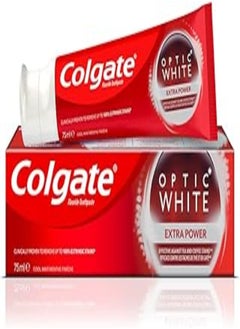 Colgate Optic White Extra Power Whitening Toothpaste, 75ml
