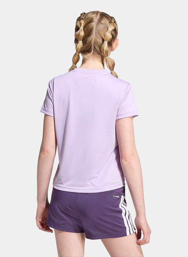 Adidas Train Essentials Regular Fit Logo Training T-Shirt Kids - Image 2