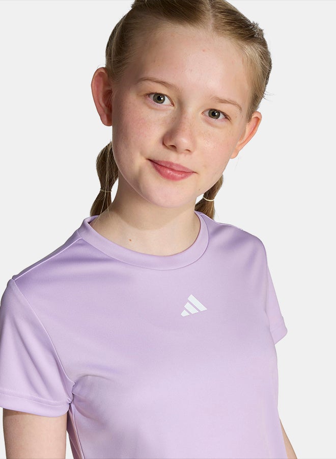 Adidas Train Essentials Regular Fit Logo Training T-Shirt Kids - Image 4