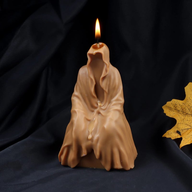ESEENS Skull Head Halloween Candle Molds - Skull Shape Silicone Mold for Candles, Resin, Chocolate - DIY Aromatherapy Decoration - Image 2