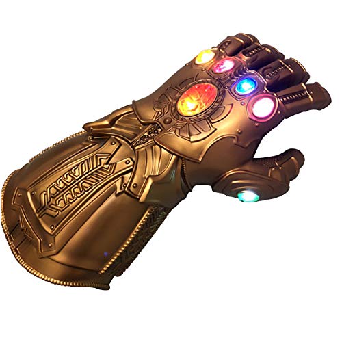 BengPro Infinity War PVC Light Up Electronic Fist Halloween Cosplay Props (Light Up Glove - Adult) - Image 2