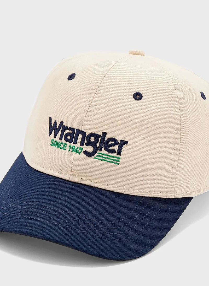 Wrangler Color Block Curved Peak Caps