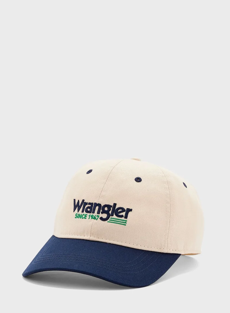 Wrangler Color Block Curved Peak Caps