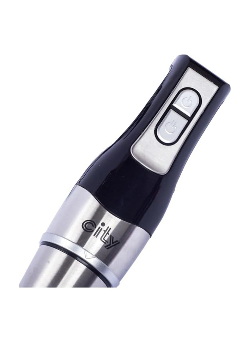 سيتي هاند بليندر 4*1الأداة المثالية للطهي المتعدد الوظائف بخلاط يدوي ومفرمة بقوة 1500 وات، متعدد الألوان - Image 4