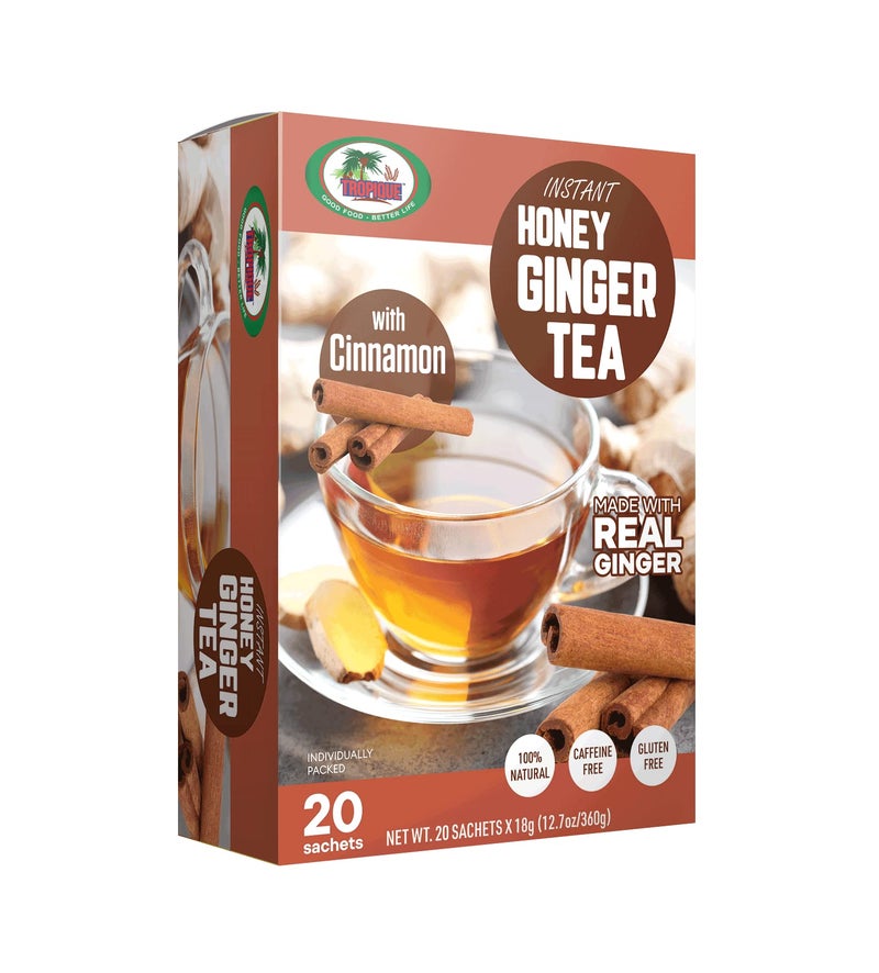 Instant Honey ginger tea (Cinnamon) - Image 1