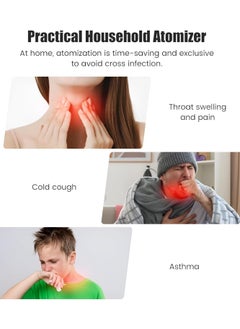 Houmt Nebulizer Portable Mini Vaporizers Handheld Atomizers for Adults and Children Travel Nebulizer Steam Inhalator Quit Portable  - Image 4