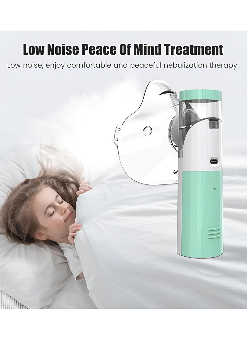 Houmt Nebulizer Portable Mini Vaporizers Handheld Atomizers for Adults and Children Travel Nebulizer Steam Inhalator Quit Portable  - Image 5