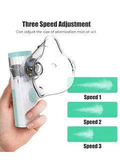 Houmt Nebulizer Portable Mini Vaporizers Handheld Atomizers for Adults and Children Travel Nebulizer Steam Inhalator Quit Portable  - Image 2