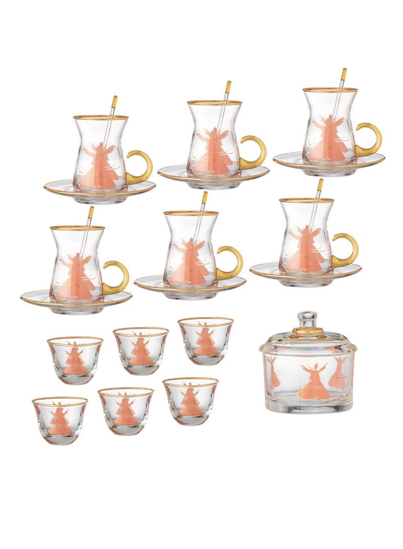 byblos coffee & tea set 25 pcs  - Image 2