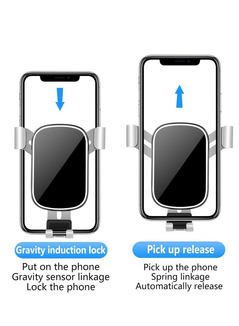 SYOSI Car Phone Holder for Tesla Model [Big Phones with Case Friendly] Auto Accessories Navigation Bracket Interior Decoration Mobile Cellphone Mount - Image 3