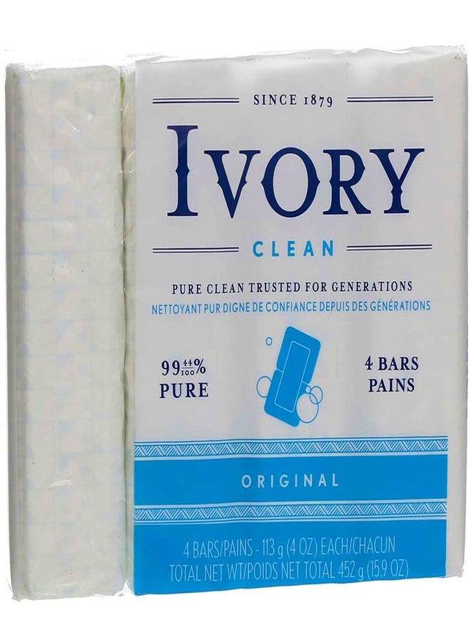 Ivory Original Soap Bath Bar - 4 Oz, 4 Ea (Pack of 4) - Image 4