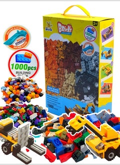 Generic LEGO 1000 pieces to teach your child assembly and creativity, enhancing focus and imagination. Suitable for ages 6+ with vibrant colors!  - Image 1