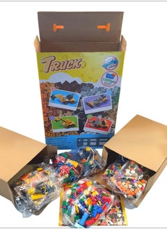 Generic LEGO 1000 pieces to teach your child assembly and creativity, enhancing focus and imagination. Suitable for ages 6+ with vibrant colors!  - Image 4