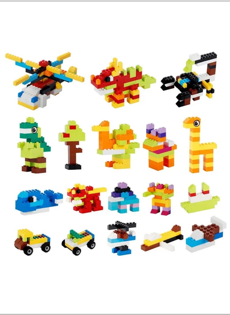 Generic - LEGO 1000 pieces to teach your child assembly and creativity, enhancing focus and imagination. Suitable for ages 6+ with vibrant colors! - Image 1