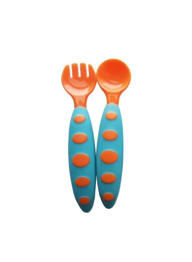 True Plastic Spoon & Fork Set With Case - Image 2