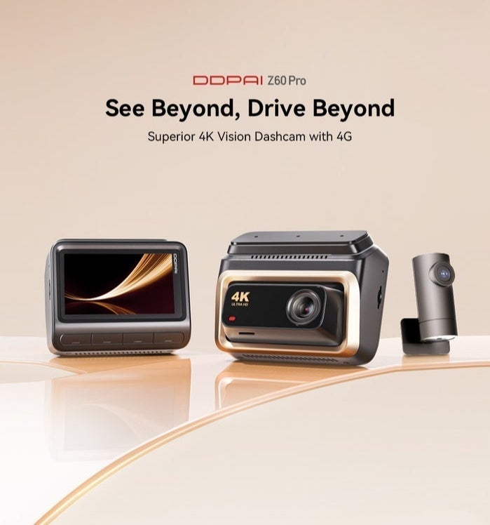 DDPAI Z60 Pro Dual Dash Cam 4K + 1080P | Sony STARVIS Sensor | Built-in GPS |5GHz WiFi | ADAS | Night Vision | G-Sensor | Loop Recording | 24H Parking Mode | Supports 4G cloud box - Image 2