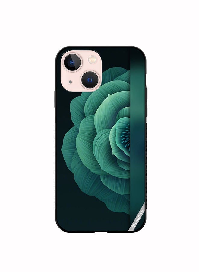 Protective Case Cover For Apple iPhone 14 Flower Design Multicolour