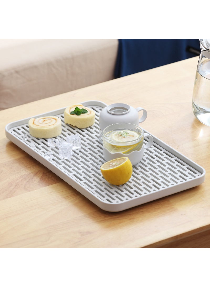 Creative Double-Layer Drain Tray for Home Large-White