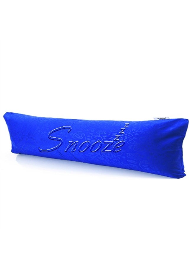 snooze - Long Pillowcase Jakared microfiber Blue - Image 1