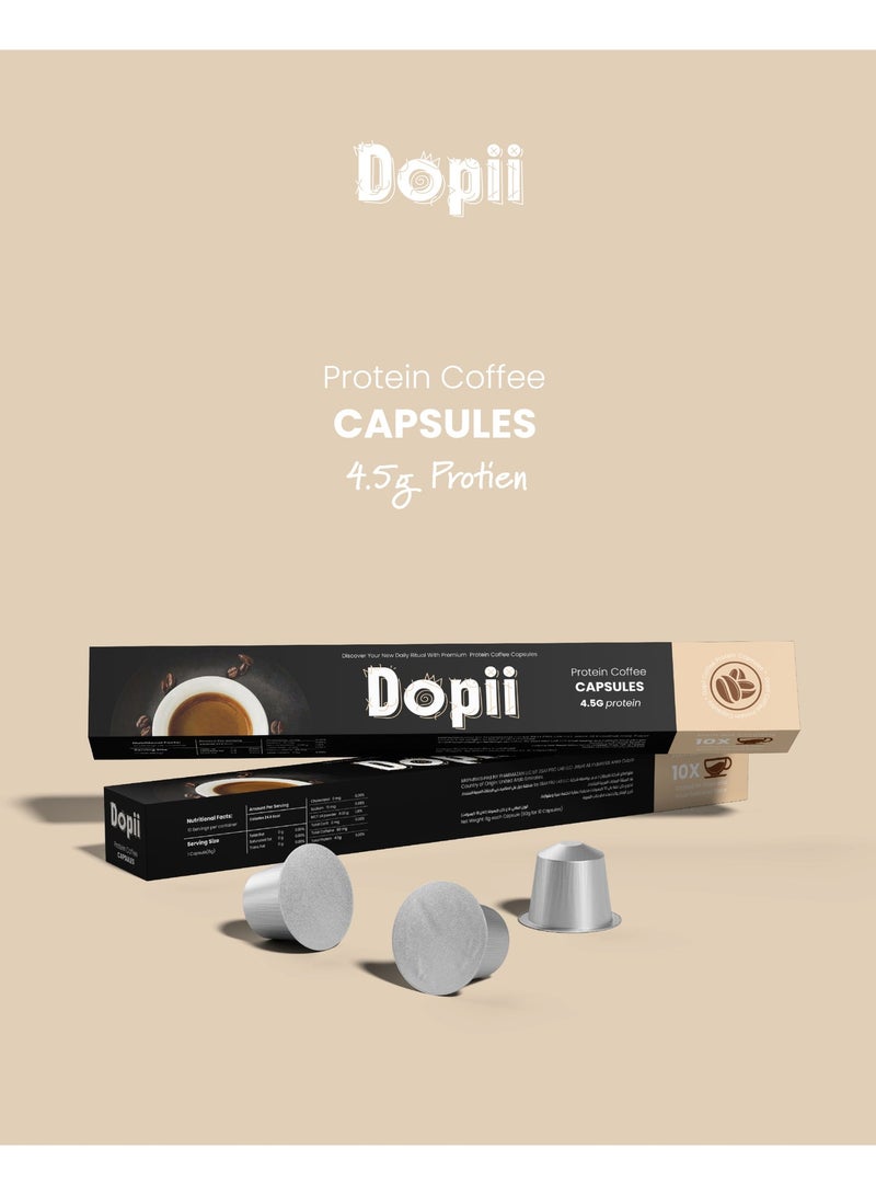 Dopii Matcha and Protein Capsules & Dopii Coffee with Protein Capsules Bundle - Image 3