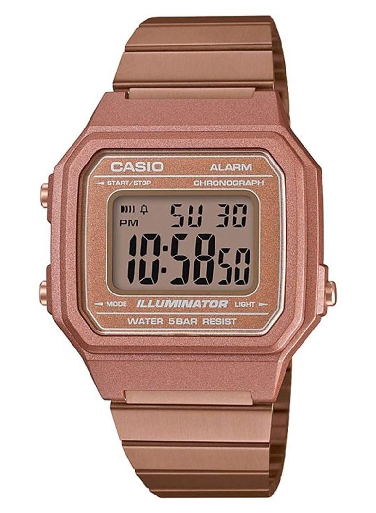 CASIO Men Vintage Digital Watch B650WC-5ADF - 43 mm - Rose Gold - Image 1