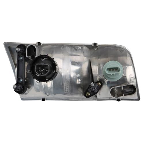 TRQ Driver Side Headlight Assembly Halogen Compatible with 1998-2011 Ford Crown Victoria Without Police Package FO2502200 - Image 5