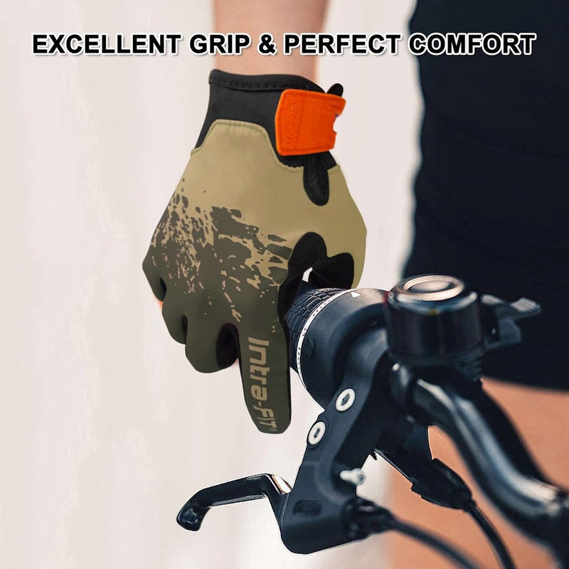 Intra-FIT Cycling Gloves for Men and Women - Touch Screen, Breathable, Lightweight Biking Gloves - Image 2