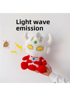 Super Soft Doll Plush Toy Winter Boys' Ragdoll Ultraman Sleeping Pillow Children Doll Bed-Specifications:Tyro Ultraman 25cm-Color:Red