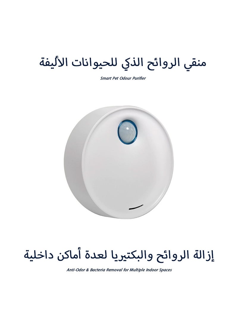 Smart Pet Odor Purifier - Anti-Odor & Bacteria Removal for Cat Litter Boxes, Nest, Shoe Box, Kitchen, Toilet, and Wardrobe  - Image 2