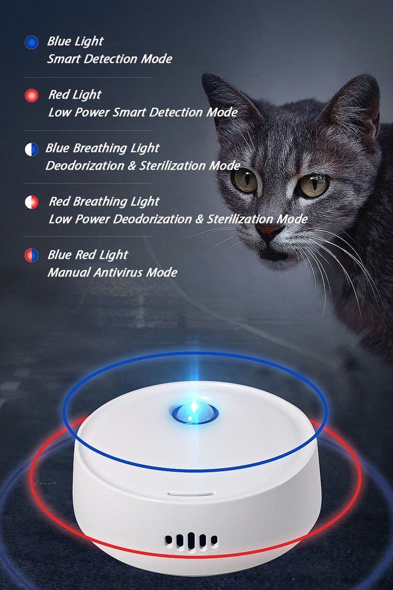 Smart Cat Litter Box Deodorizer, Cat Urine Odor Remover – Advanced Odor Neutralizer & Silent Bacteria Killer, Safe for Saudi Homes & Persian Cats - Image 5