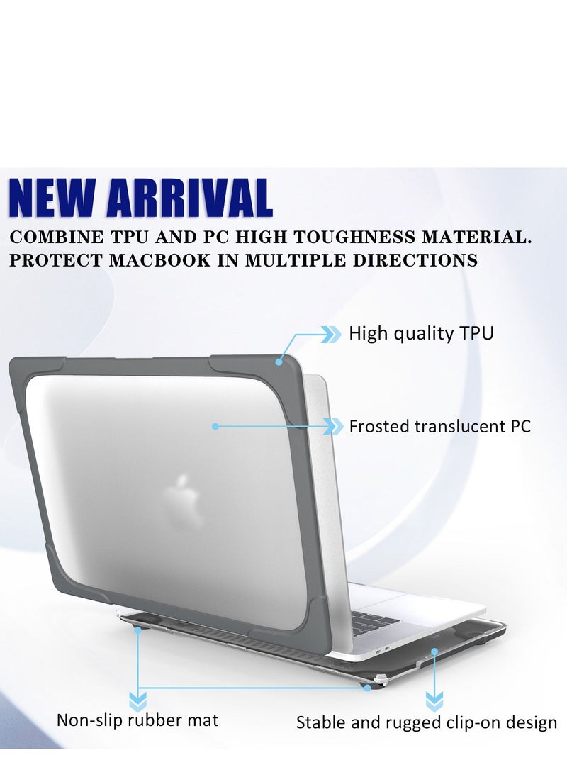 GULFLINK - Hard Shell Case Cover with Kickstand Shockproof Function for MacBook Pro (A2141) 16 inch - Image 1