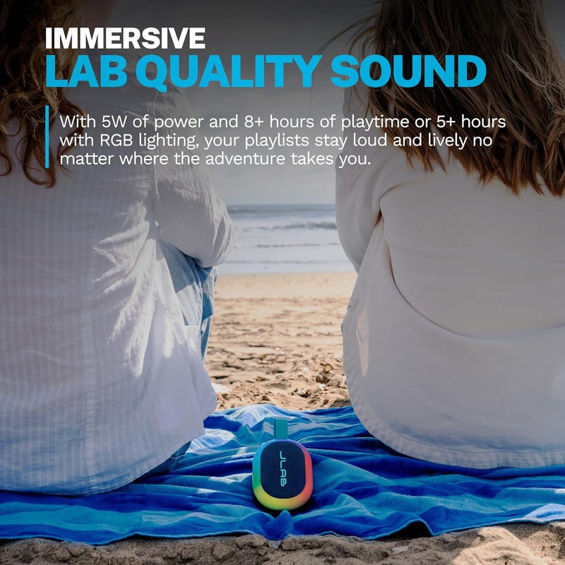JLab Pop Party Portable Bluetooth Speaker - Navy - Image 1