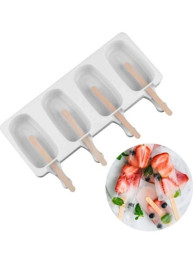 Western Mountains Ice Cream Mold B107 White - Image 3