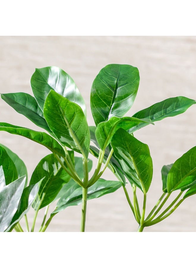 DANUBE HOME Schefflera Artificial Potted Plant 100 Cm, Lush Green Decorative Indoor Plant For Home & Office, Realistic Foliage, Stylish Faux Tree In Durable Pot – Green - Image 3