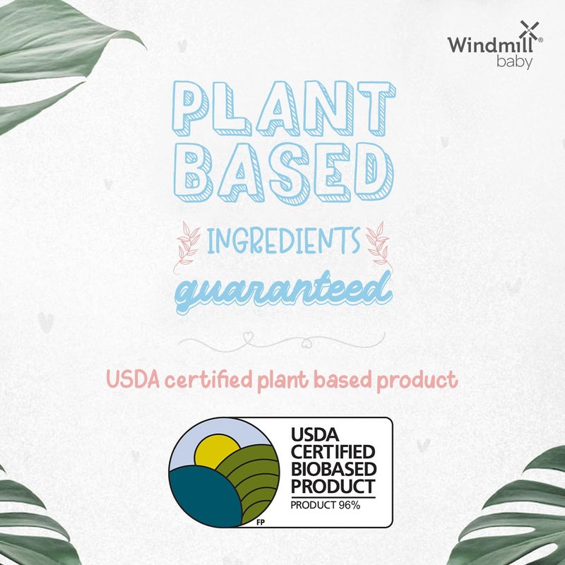 Windmill baby Baby Natural Fragrance Free Laundry Detergent Liquid, Usda Certified, Allergen Free, Plant Based With Bio-Enzymes - 2000 Ml - Image 4