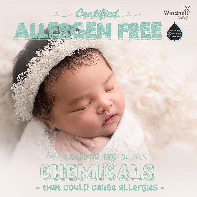 Windmill baby Baby Natural Fragrance Free Laundry Detergent Liquid, Usda Certified, Allergen Free, Plant Based With Bio-Enzymes - 2000 Ml - Image 5