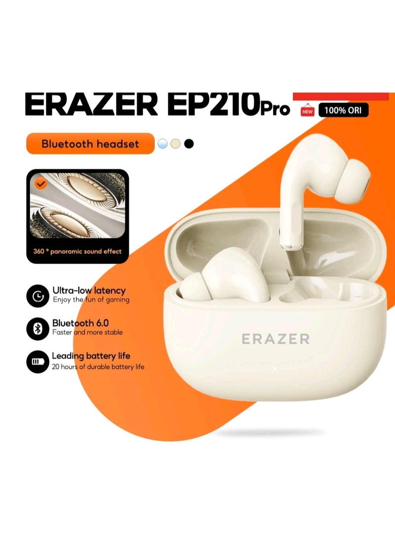 ERAZER EP210Pro Wireless Bluetooth In-Ear Headphones with Microphone, Bluetooth 6.0, HiFi Sound - Image 2