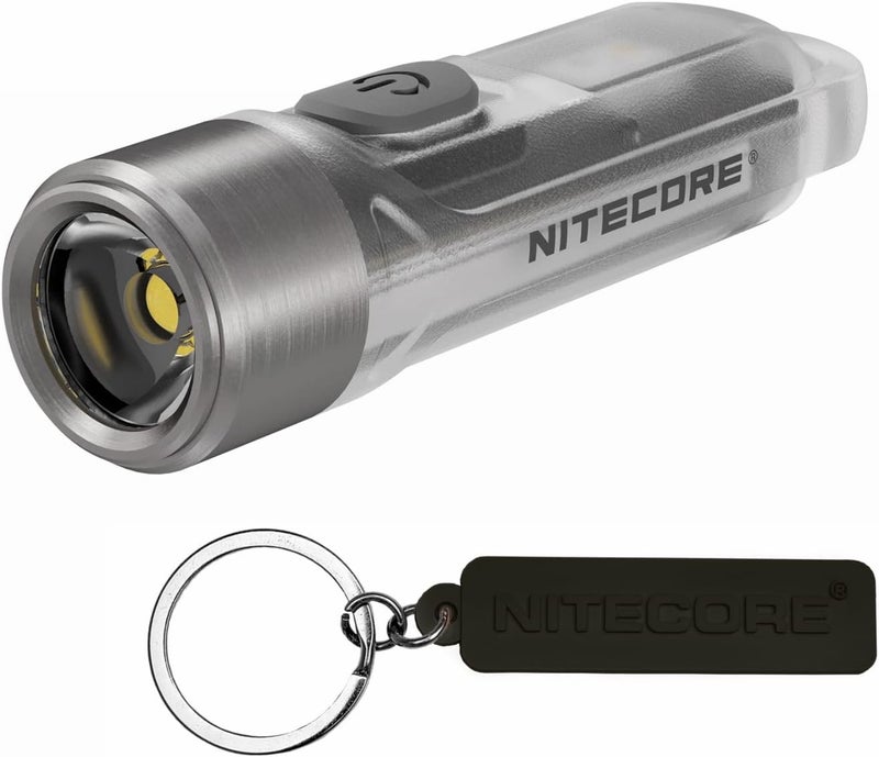 Nitecore Tiki 300 Lumen Keychain Flashlight USB-C Rechargeable EDC Tag - Image 1