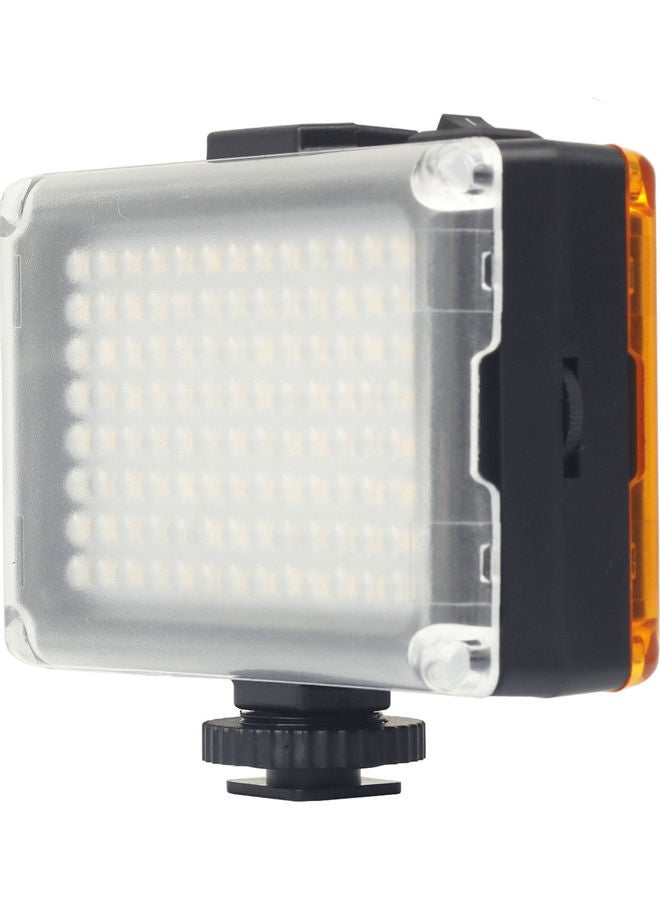 NIBEMINENT On-Camera Mini LED Light Black/Orange/White  - Image 5