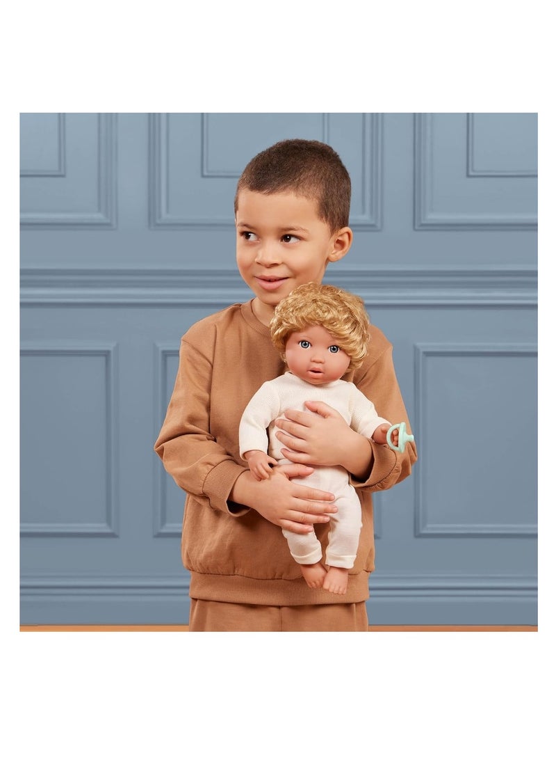 لولا بيبي دمية صبي بشعر أشقر مموج 14بوصة - LBY7292Z - Image 2