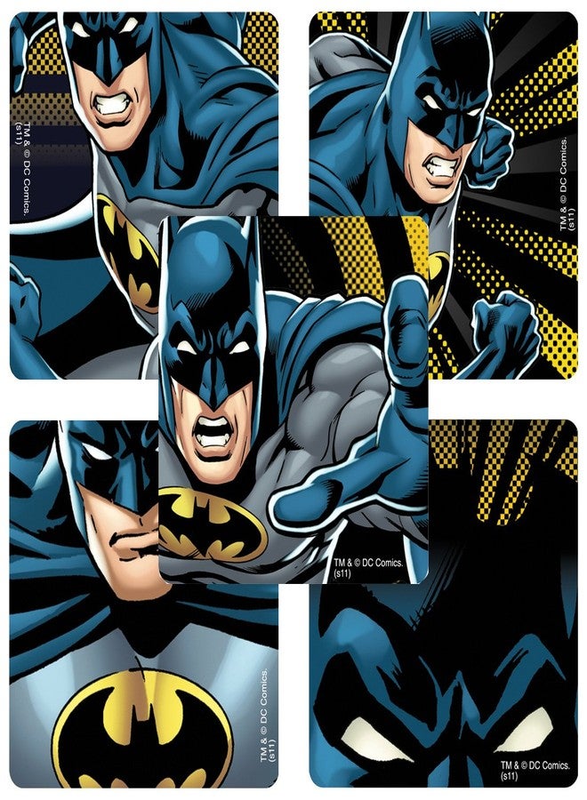SmileMakers Glow in The Dark Batman Stickers - Prizes and Giveaways - 50 per Pack